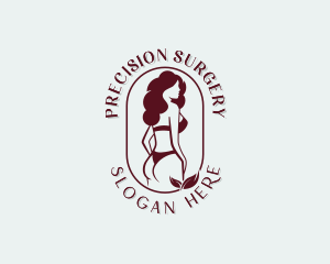 Bikini Lingerie Body logo design