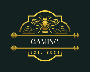 Beekeeping - Organic Honey Bee logo design