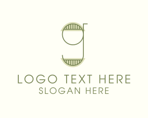 Letter G - Hipster Ladle Restaurant logo design
