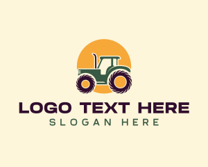 Agriculture - Agriculture Farm Tractor logo design