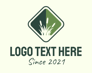 Grass - Green Grass Garden logo design