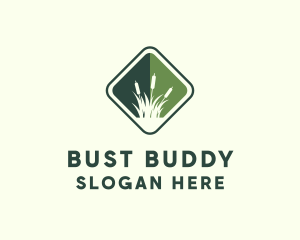 Grass Garden Lawn logo design