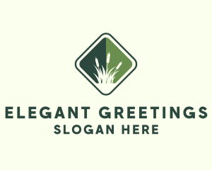 Grass Garden Lawn logo design