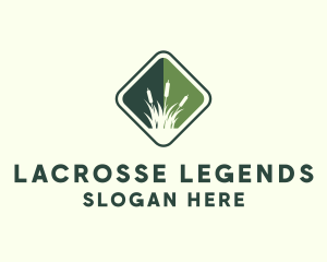 Grass Garden Lawn logo design