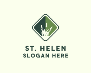 Grass Garden Lawn logo design