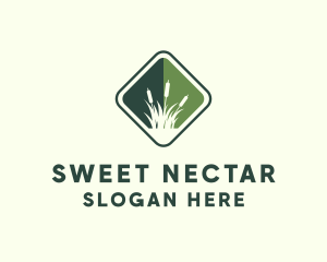 Grass Garden Lawn logo design