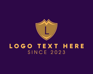 Letter Hm - Royal Shield Crest logo design