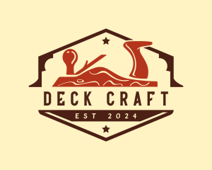 Woodworking Craft Carpentry logo design