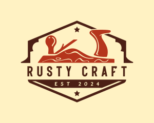 Woodworking Craft Carpentry logo design