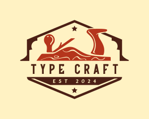 Woodworking Craft Carpentry logo design