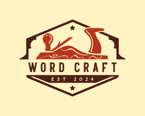 Woodworking Craft Carpentry logo design