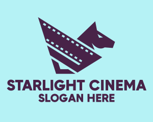 Entertainment Horse Film  logo design