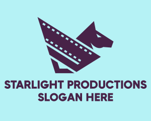 Entertainment Horse Film  logo design