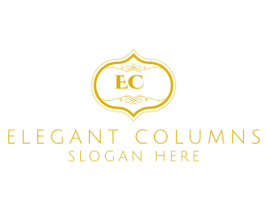 Ornate Elegant Decal logo design