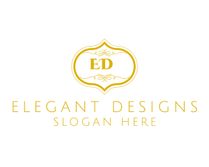 Ornate - Ornate Elegant Decal logo design