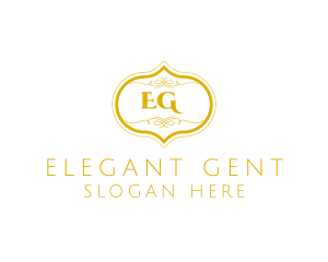 Ornate Elegant Decal logo design