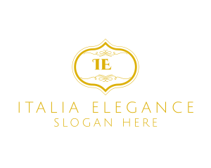 Ornate Elegant Decal logo design