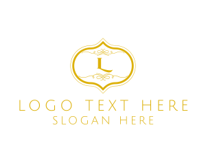 Initial - Ornate Elegant Decal logo design