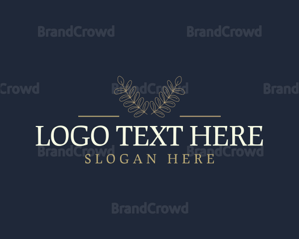 Luxury Fashion Wordmark Logo