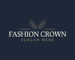 Luxury Fashion Wordmark logo design