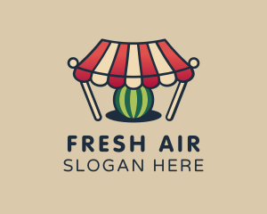 Watermelon Fruit Market logo design