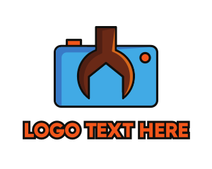 Tools - Wrench Camera Repair logo design