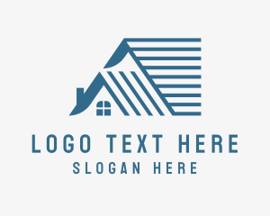 Mortgage - Residential Roof Renovation logo design