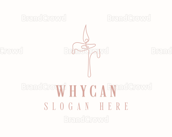 Candle Artisanal Decor Logo