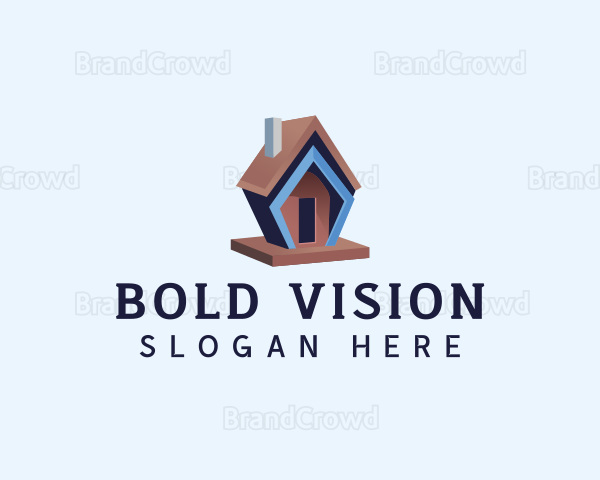 House Real Estate Broker Logo