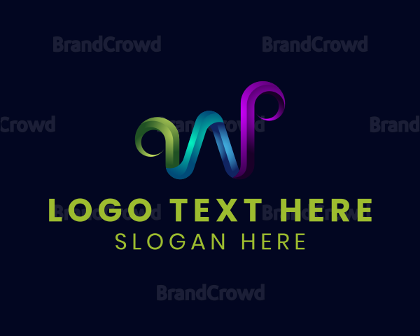 Creative Modern Advertising Letter W Logo