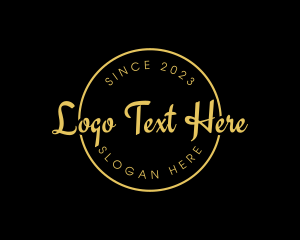 Aesthetic - Luxury Business Fashion logo design