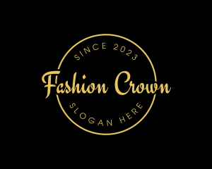 Luxury Business Fashion logo design