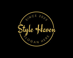 Stylist - Luxury Business Fashion logo design