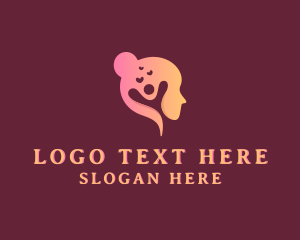 Brain - Psychology Therapy Mental Health logo design