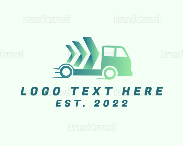 Fast Delivery Truck Express Logo