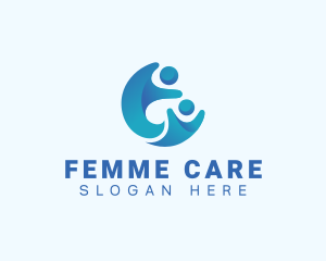 Social Care People logo design