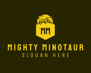 Outdoor Mountain Travel logo design