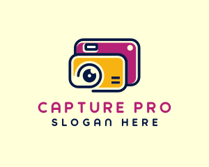 Digital Camera Lens logo design