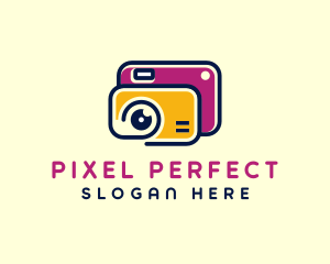 Digital Camera Lens logo design