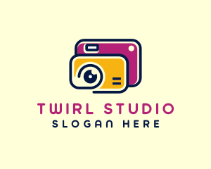 Digital Camera Lens logo design