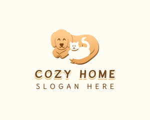 Domesticated - Animal Cat Dog logo design