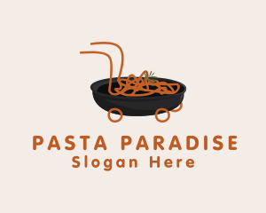 Pasta - Noodle Food Delivery logo design