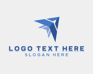 Plane - Plane Shipping Logistics logo design