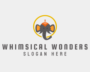 Circus - Circus Elephant Head logo design