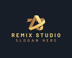 Ribbon Star Studio logo design