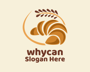 Wheat Croissant Bread  Logo