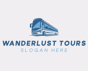 Travel Tour Bus logo design