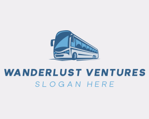 Travel Tour Bus logo design