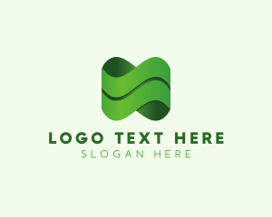 Eco Friendly - Generic Sound Wave logo design