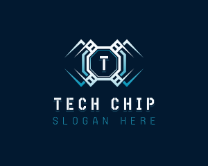 Microchip Software Developer logo design